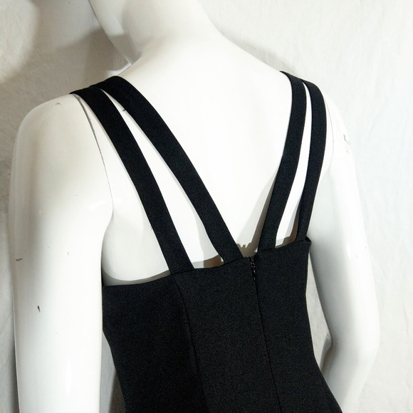 Faviana Beaded Black Gown NWT Vintage? - Picture 5 of 8